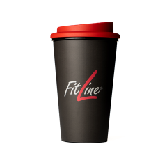 FitLine AC-Tea to go Mug rood en zwart