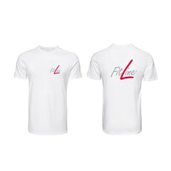 FitLine Standard T-Shirt femme blanc - fairtrade