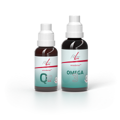 Set: Omega 3 microsolve+ e Q10 microsolve+