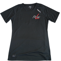 PROMO FitLine CRAFT Standard Sport Shirt Lady Black