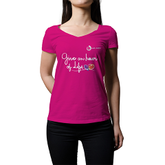 PM Charity T-Shirt 2022 Women Fuchsia